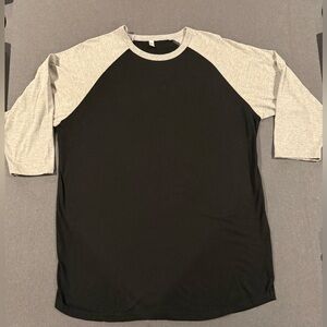 Dream USA Men's Casual 3/4 Sleeve Baseball Tshirt Raglan Jersey